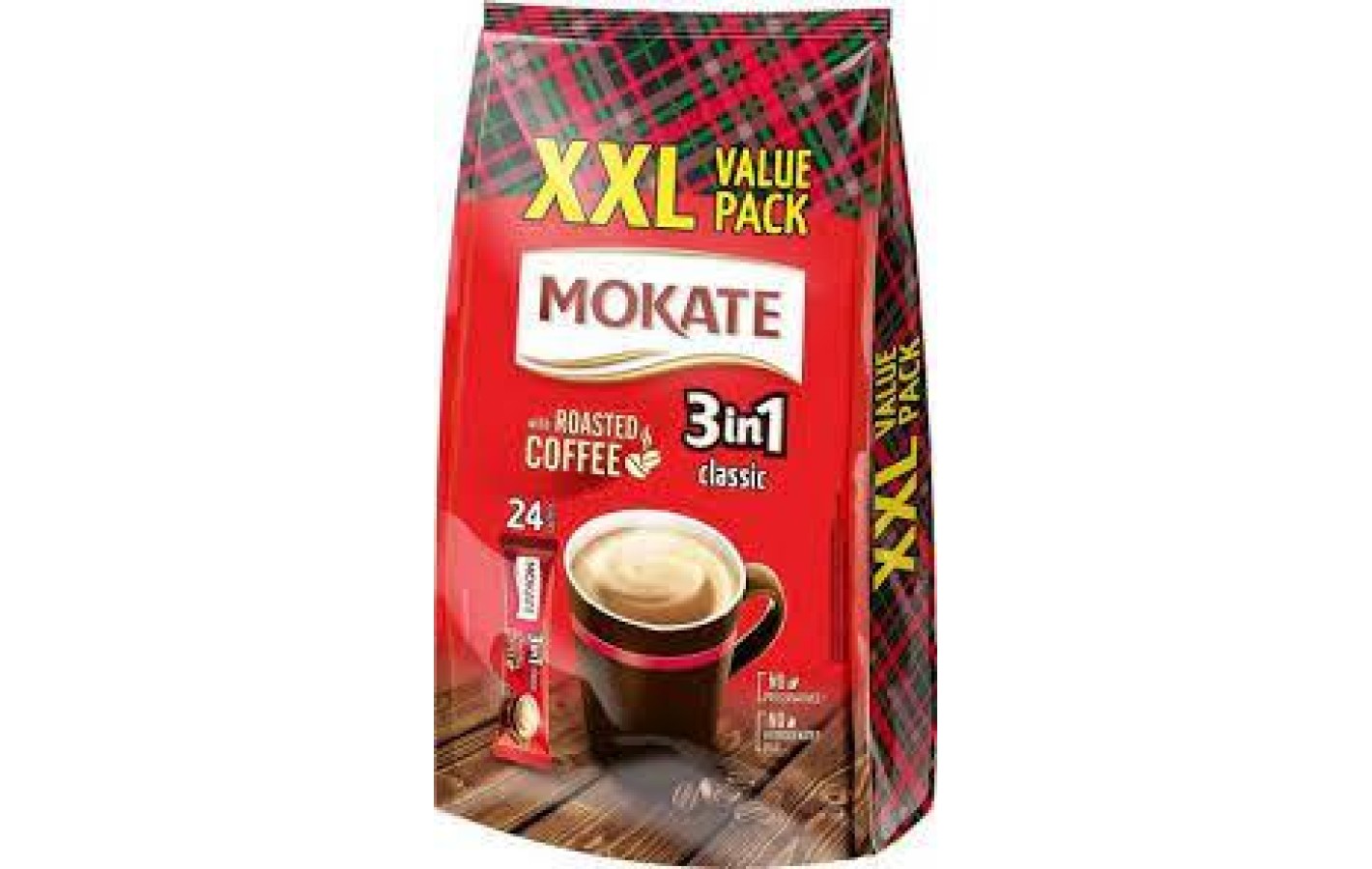 Кофейный напиток Классический 3 в 1 MOKATE Classic (17г Х 24шт.) 408г Польша