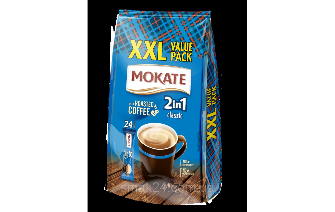 Кофейный напиток Классический 2 в 1 MOKATE Classic (14г Х 24шт.) 336г Польша