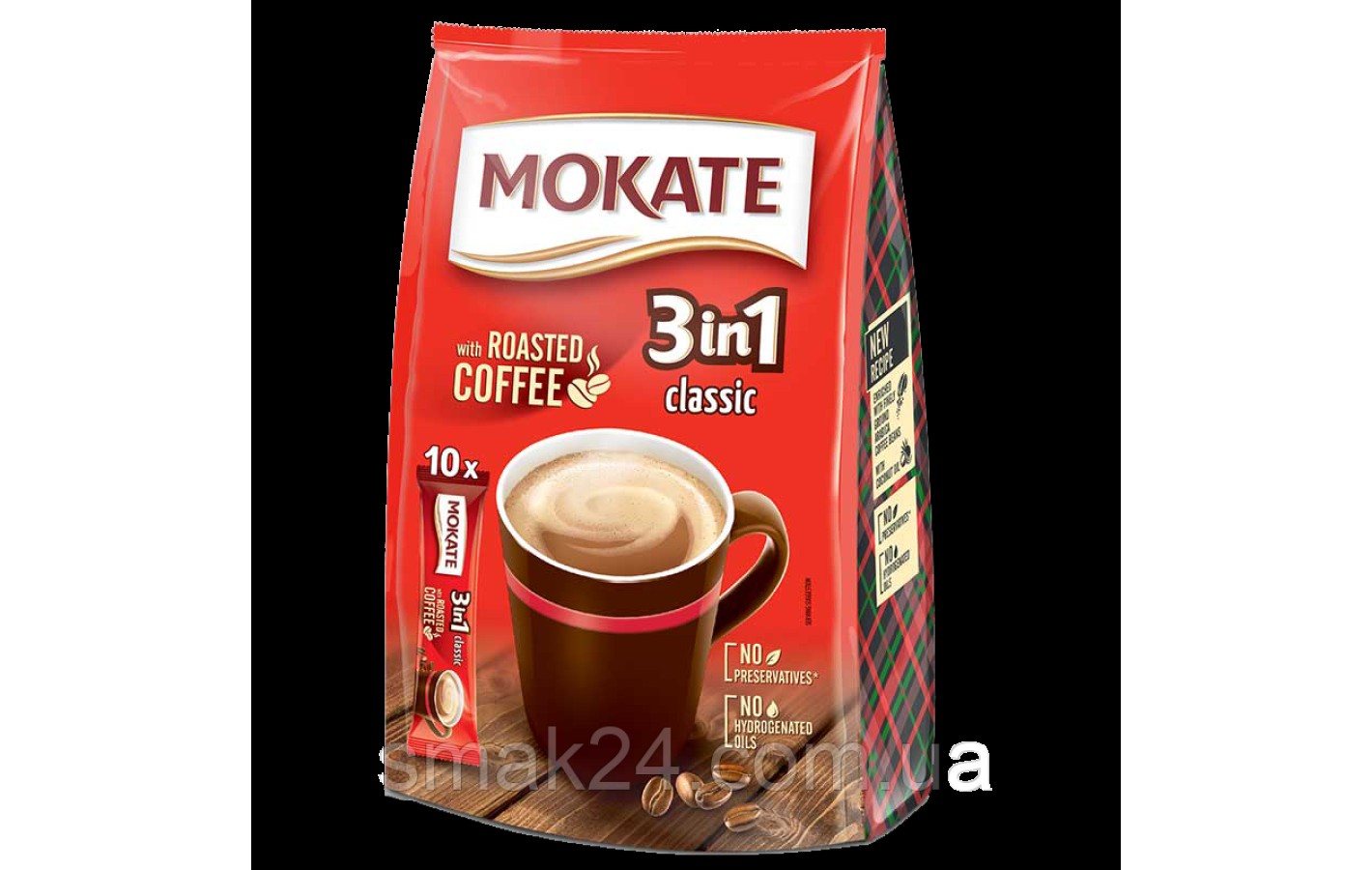 Кофейный напиток Классический 3 в 1 MOKATE Classic (17г Х 10шт.) 170г Польша