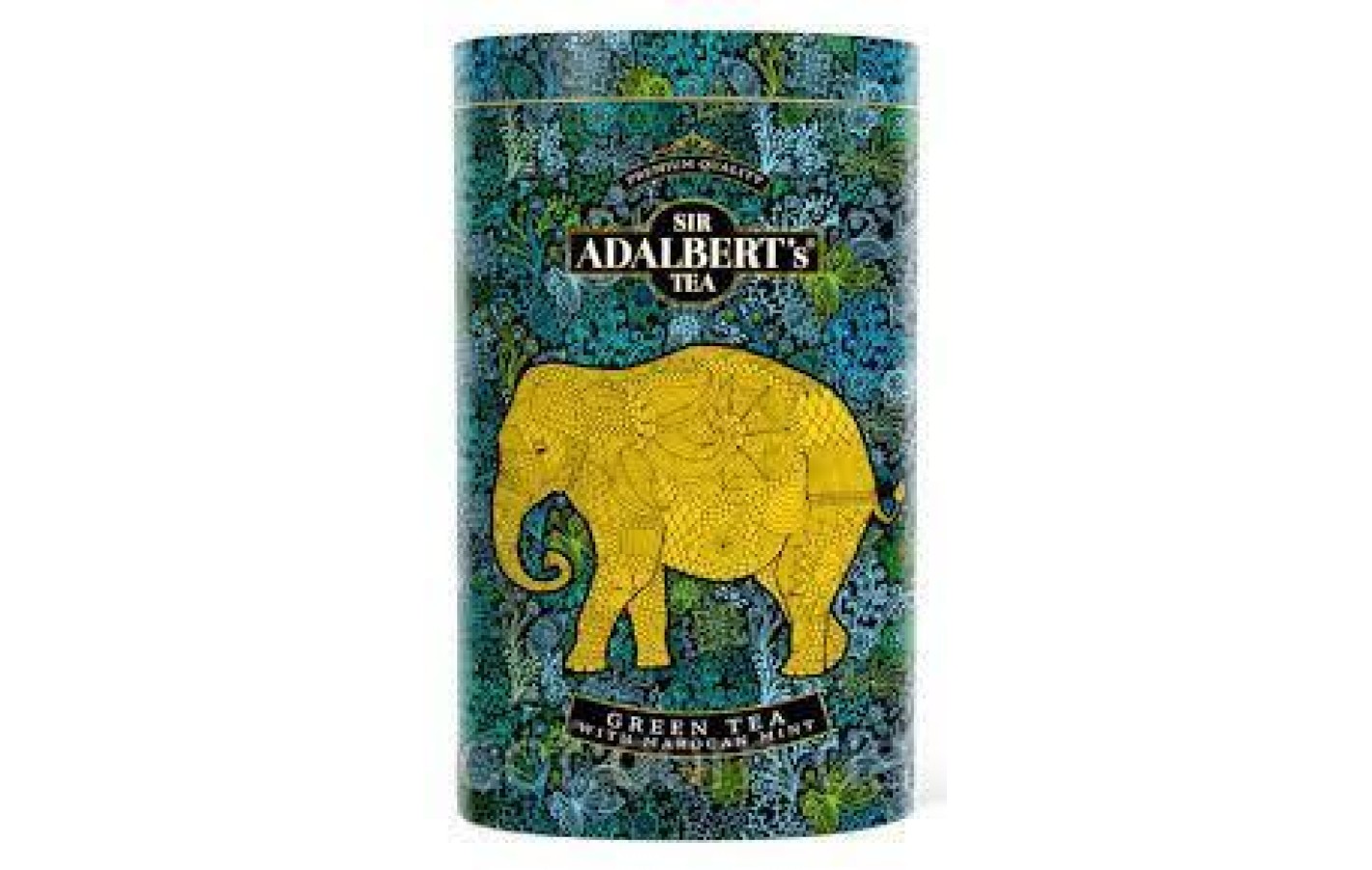 Чай зеленый заварной с марокканской мятой Sir Adalbert's Green Tea Marocan Mint 110г Шри Ланка