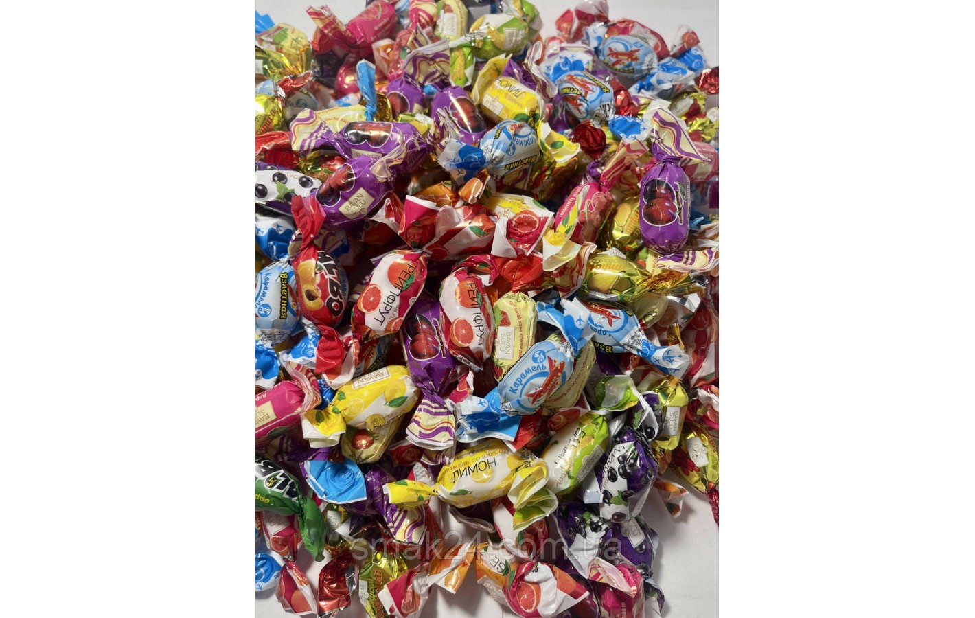 Мінікарамель Фруктова 8 Смаків Bayan Sulu BS Fruit 1 кг