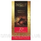 Шоколад черный 70% какао Jacquot Dark Chocolate 100г Франция
