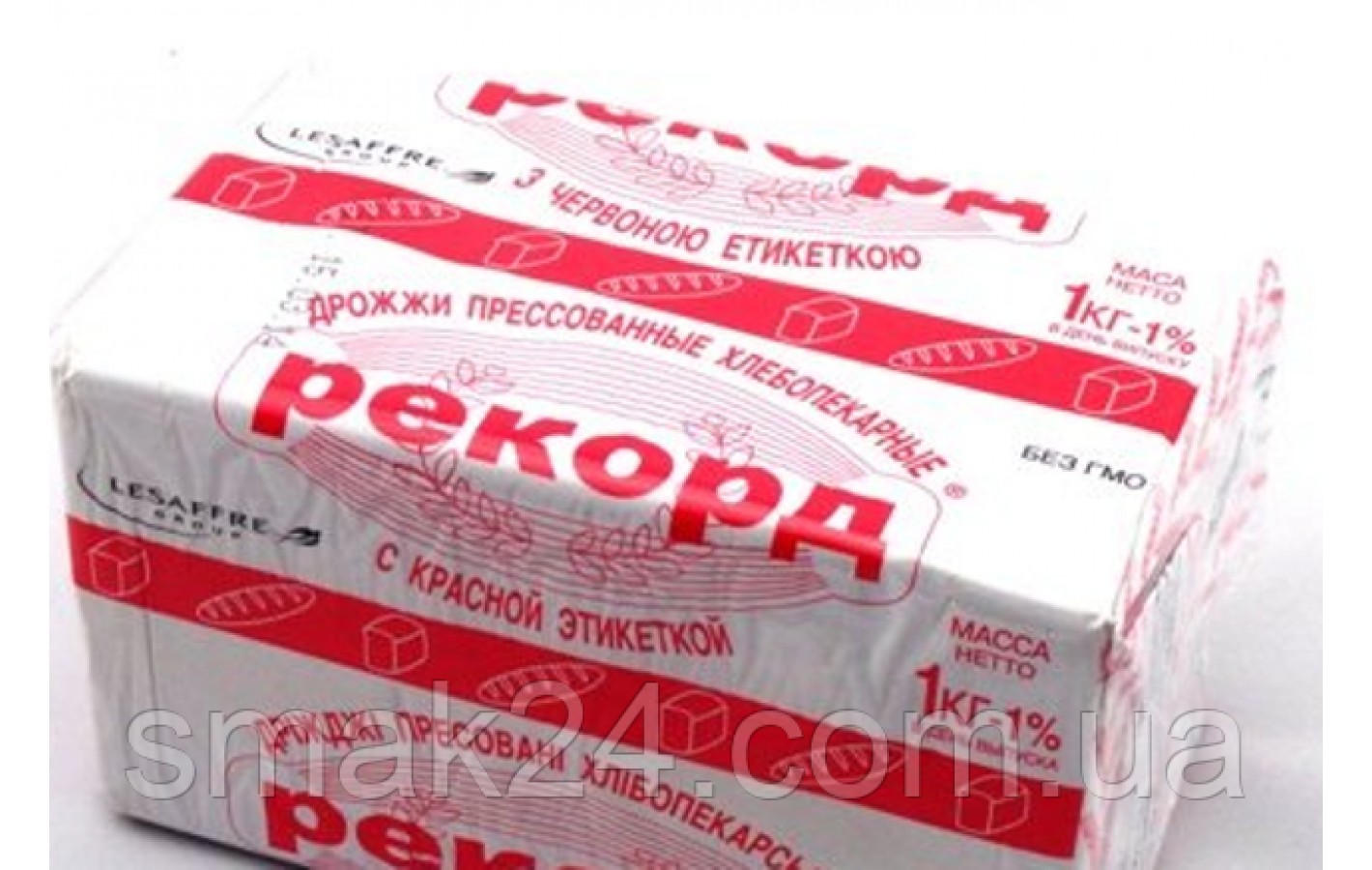 Дрожжи Рекорд прессованные 1кг