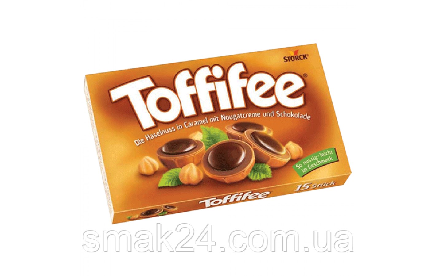 Конфеты Toffifee фундук в карамели с кремовой нугой и шоколадом Германия 125г