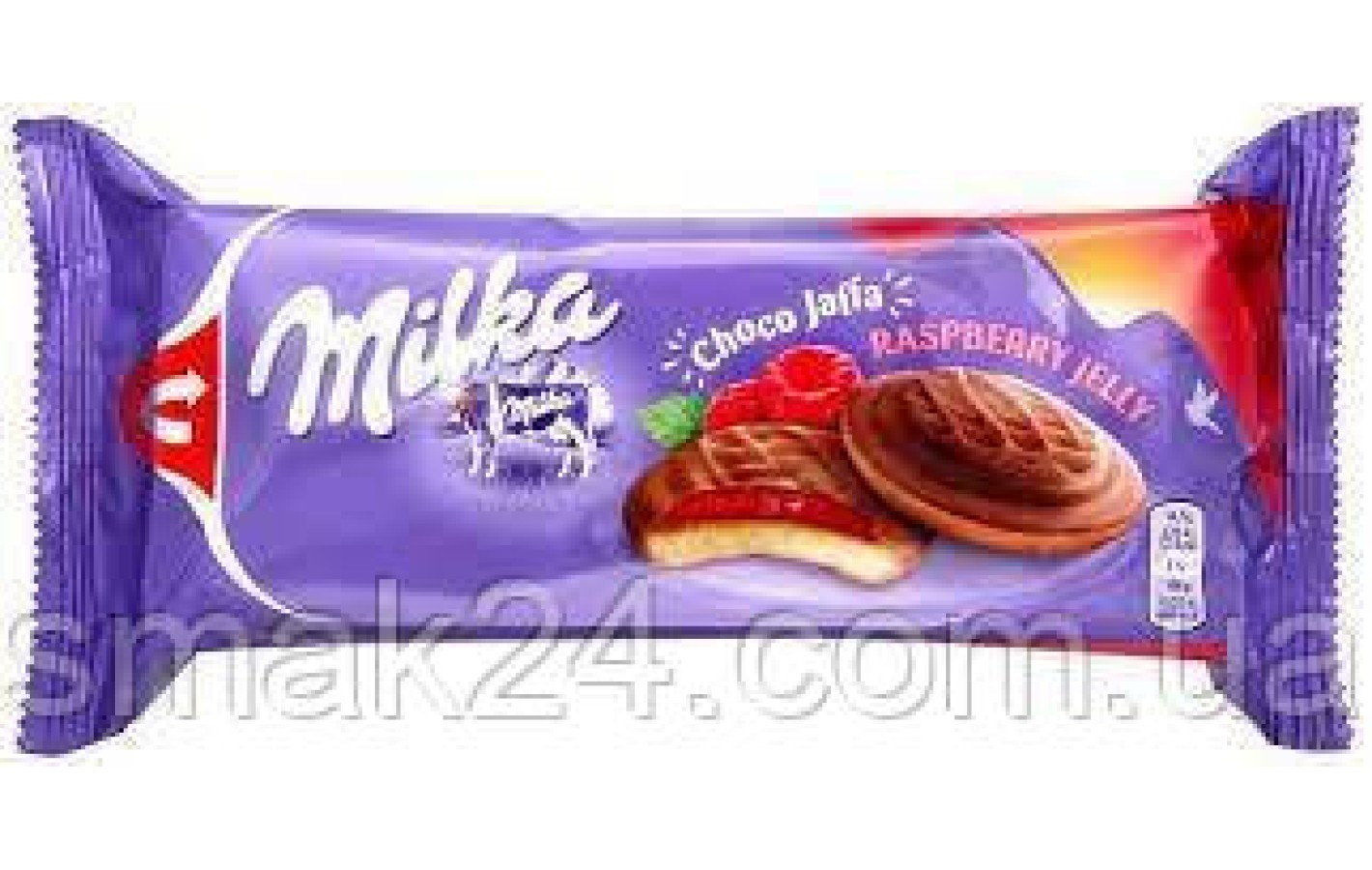 Печиво в шоколаді з малиновою начинкою Milka Choco Jaffa Швейцарія 147г