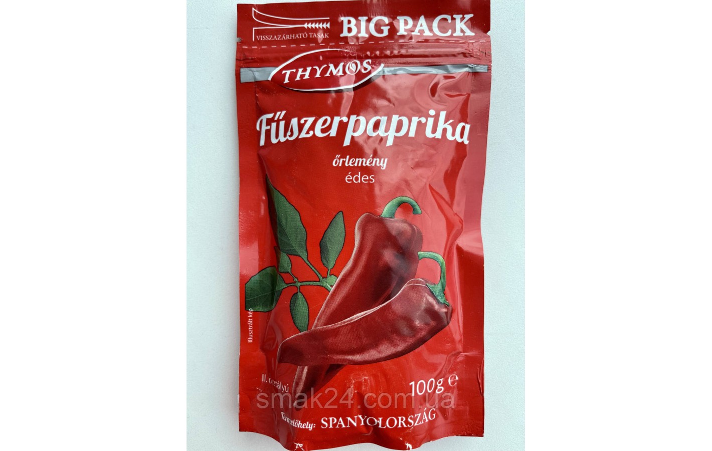 Паприка копченая Fűszerpaprika 100г Словакия
