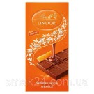 Шоколад молочний з апельсином LINDT LINDOR ORANGE 100 г Італія