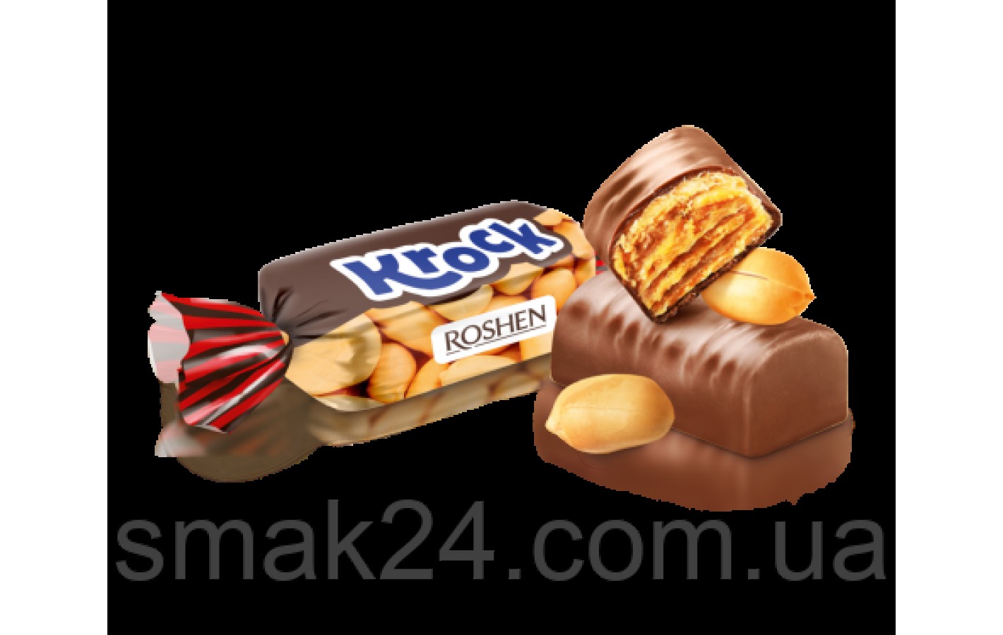 Конфеты cо сладкой карамелью и  соленым арахисом 