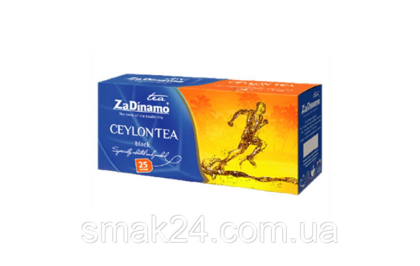 Чай черный цейлонский  ZaDinamo 25 пакет x 2г