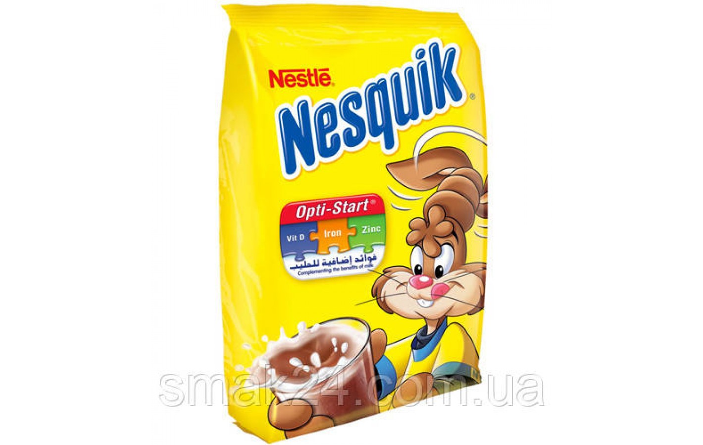 Какао напиток Nesquik chocolate , шоколад Nestle 400г Швейцария