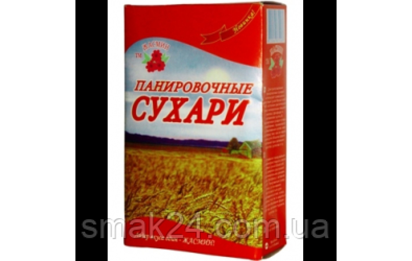 Панівні сухарі для м'яса, риби й овочів Жасмин 90 г