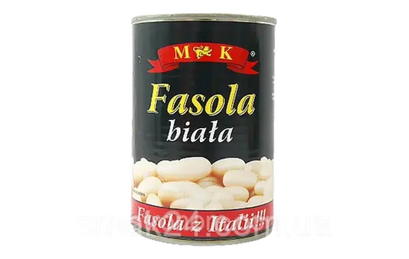 Фасоль белая консервированная M&K Fasola Biala 400 г Польша