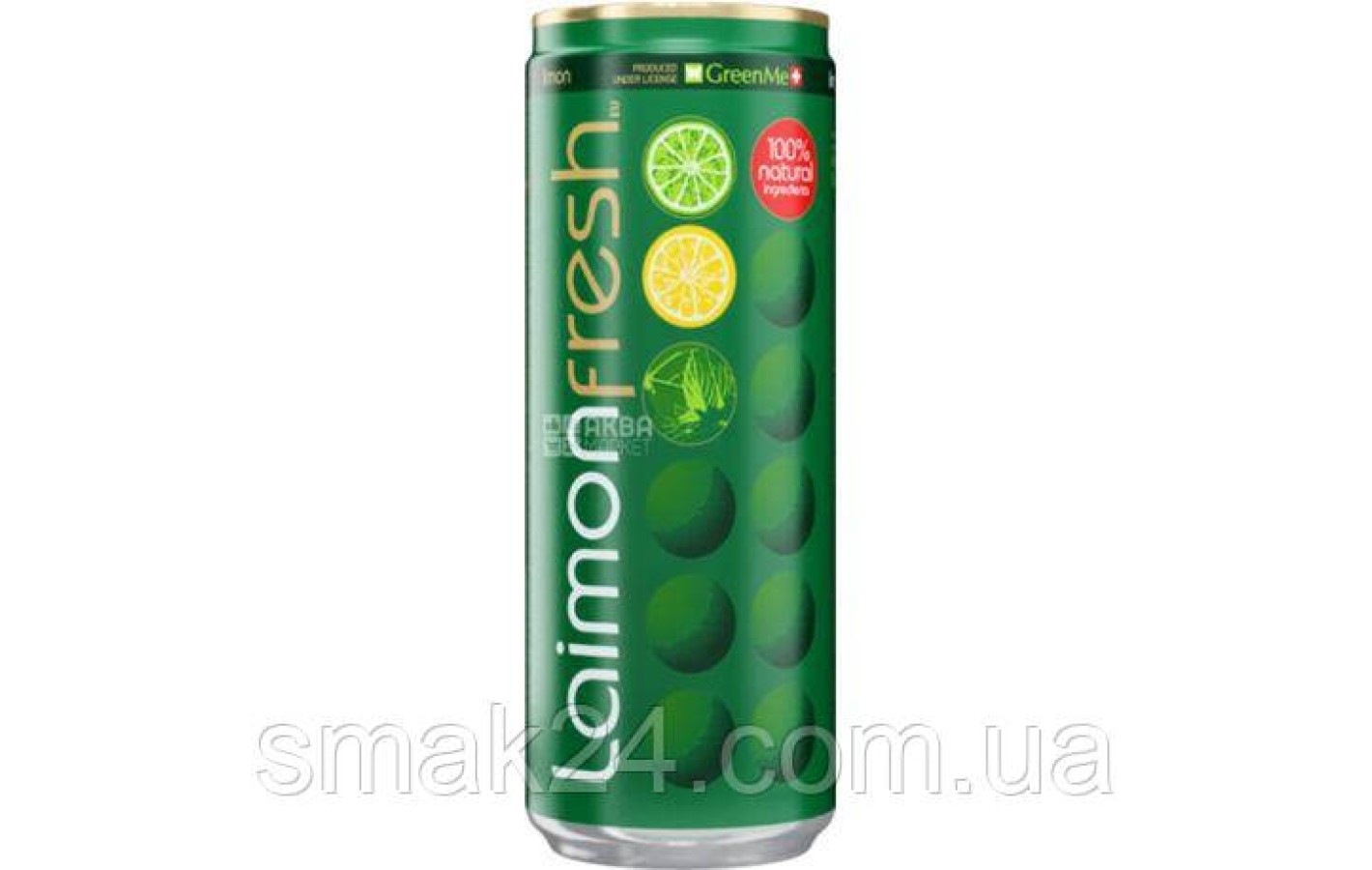 Напиток Laimon Fresh max лаймон фреш 0.33 л GreenMe Испания