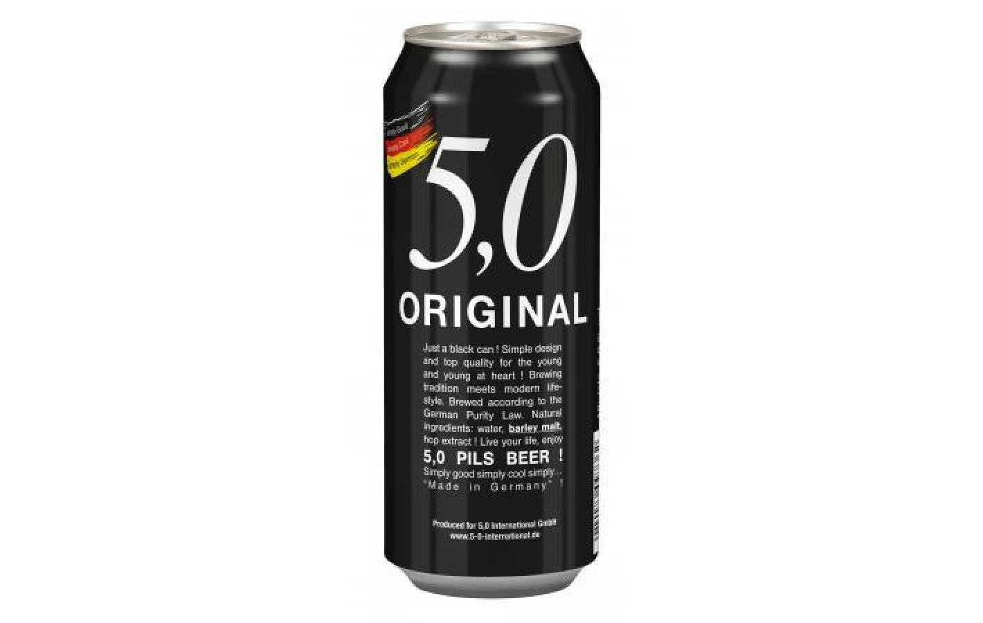 Пиво 5.0 Original Pils светлое фильтрованное 5.0% 0.5 л Германия