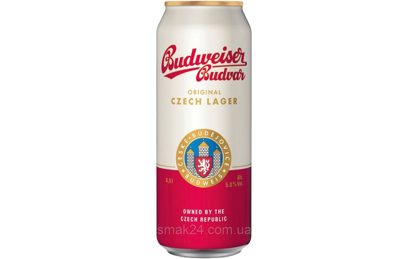 Пиво светлое Budweiser Budvar ORIGINAL 5% 0.5л Чехия