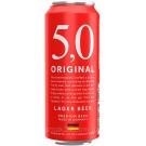 Пиво 5,0 German Beer Lager bier светлое фильтрованное 5.4% 0.5 л Германия
