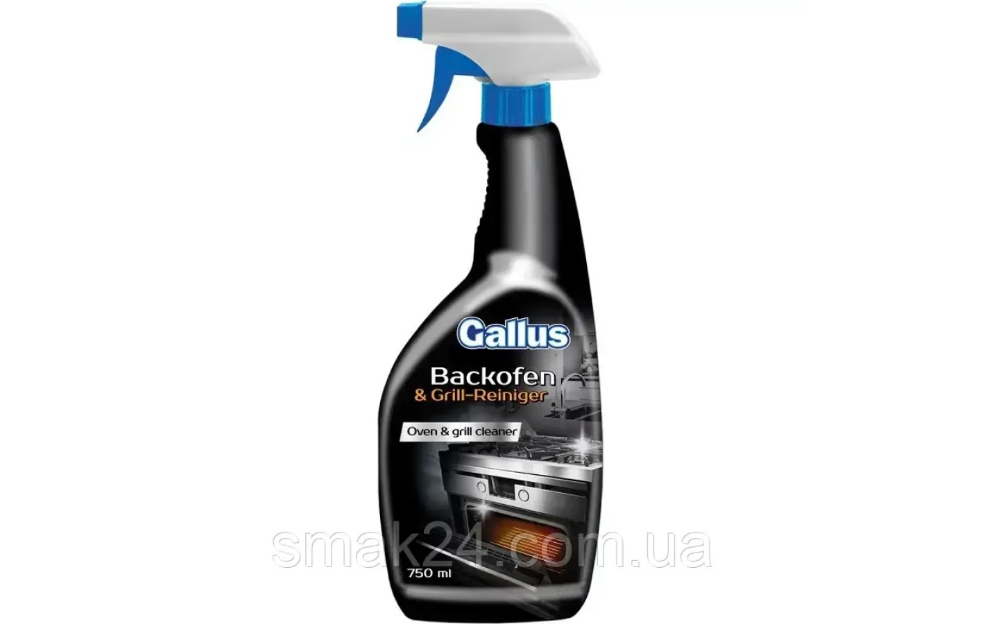 Чистящее средство для духовок и грилей Gallus Backofen&Grill-Reiniger  750мл Германия