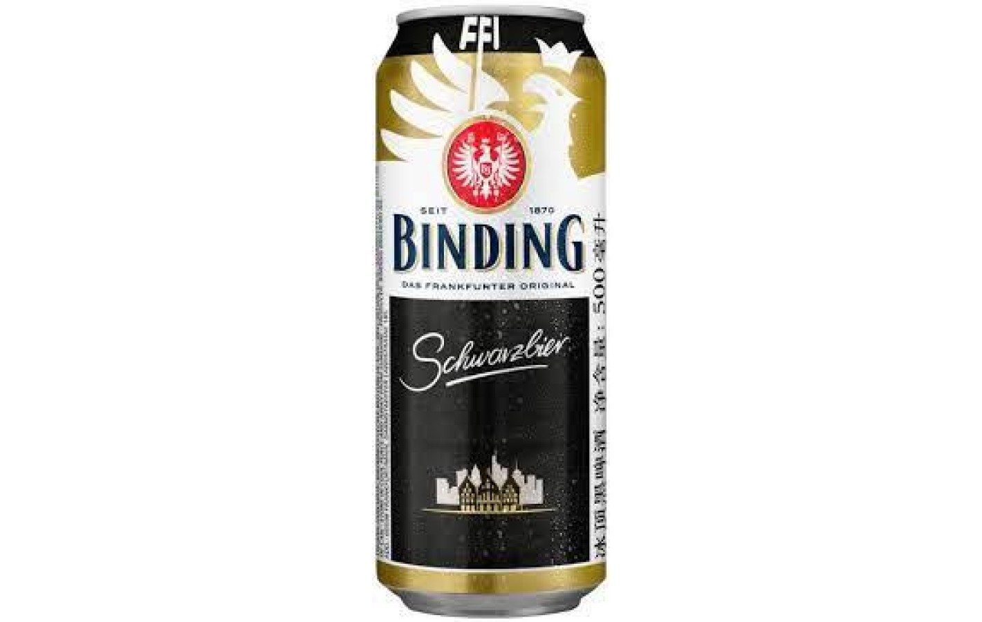 Пиво binding schwarzbier солодовое тёмное фильтрованное 4,8% 0,5л Германия