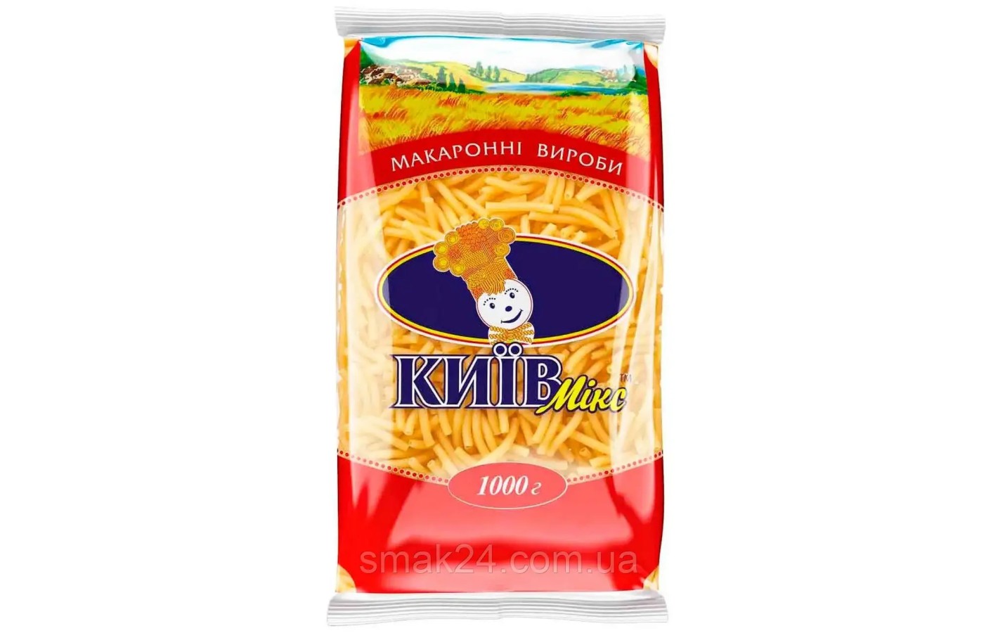 Макаронные изделия  Трубочки Киев Микс 1кг