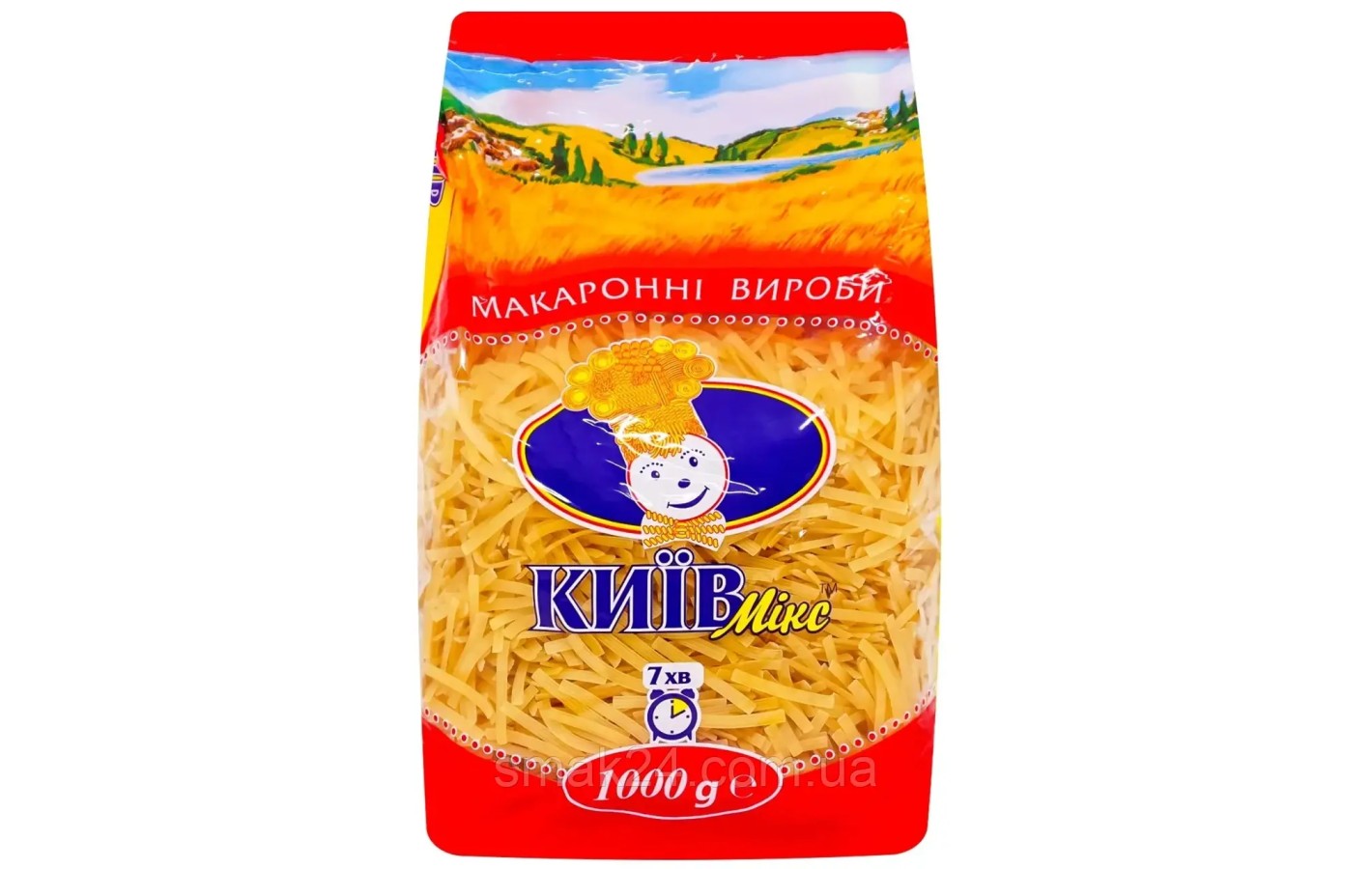 Макаронные изделия  Лапша Киев Микс 1кг