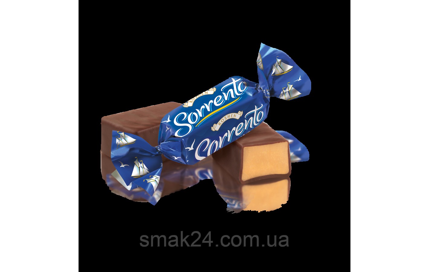 Конфеты глазированные с кремово-коньячной начинкой  Roshen Sorrento1кг