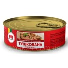 Тушеная свинина UM Биовела-Утенос 250г Литва