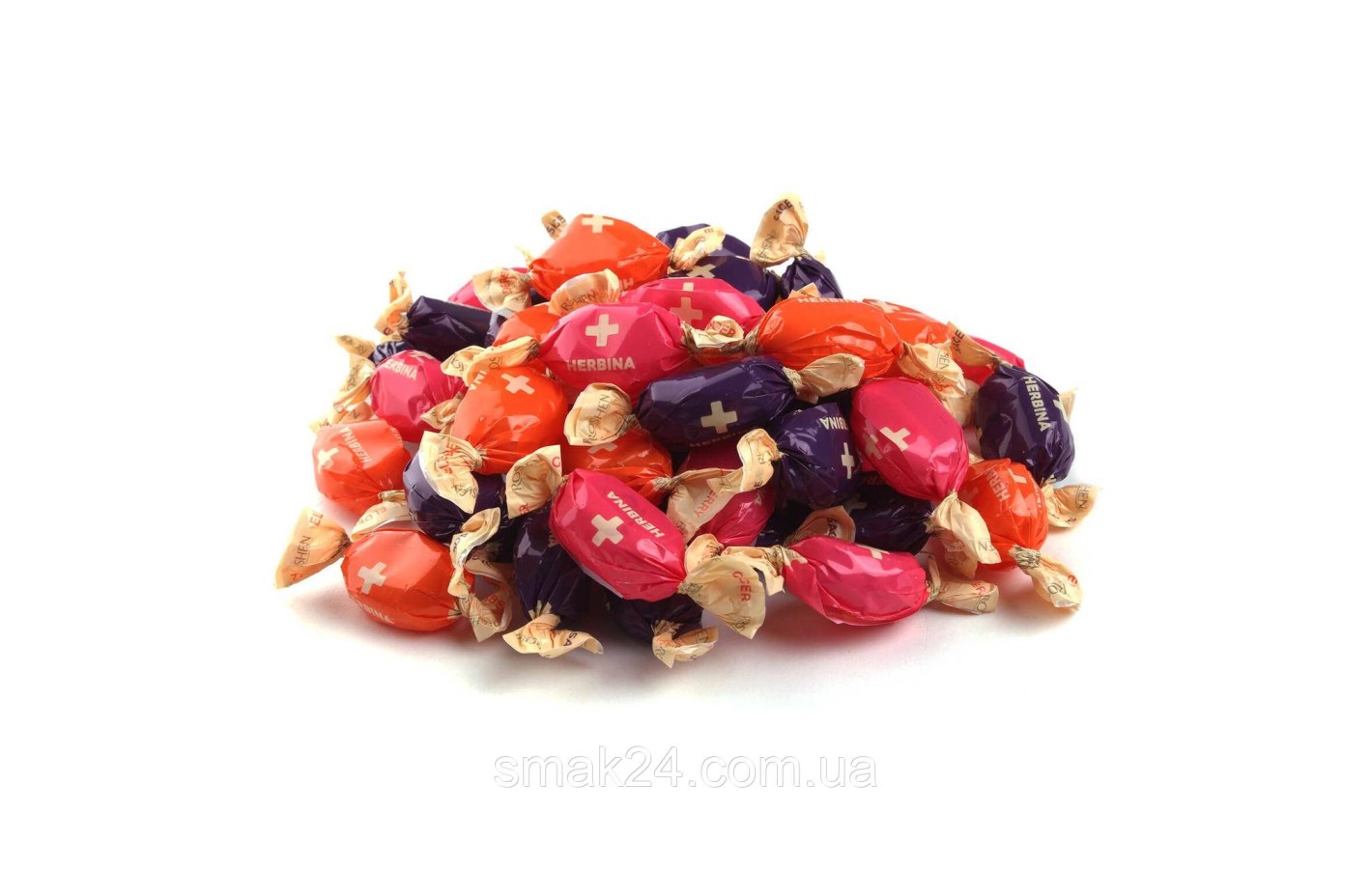 Карамель с начинкой на травах Roshen Herbina  1кг