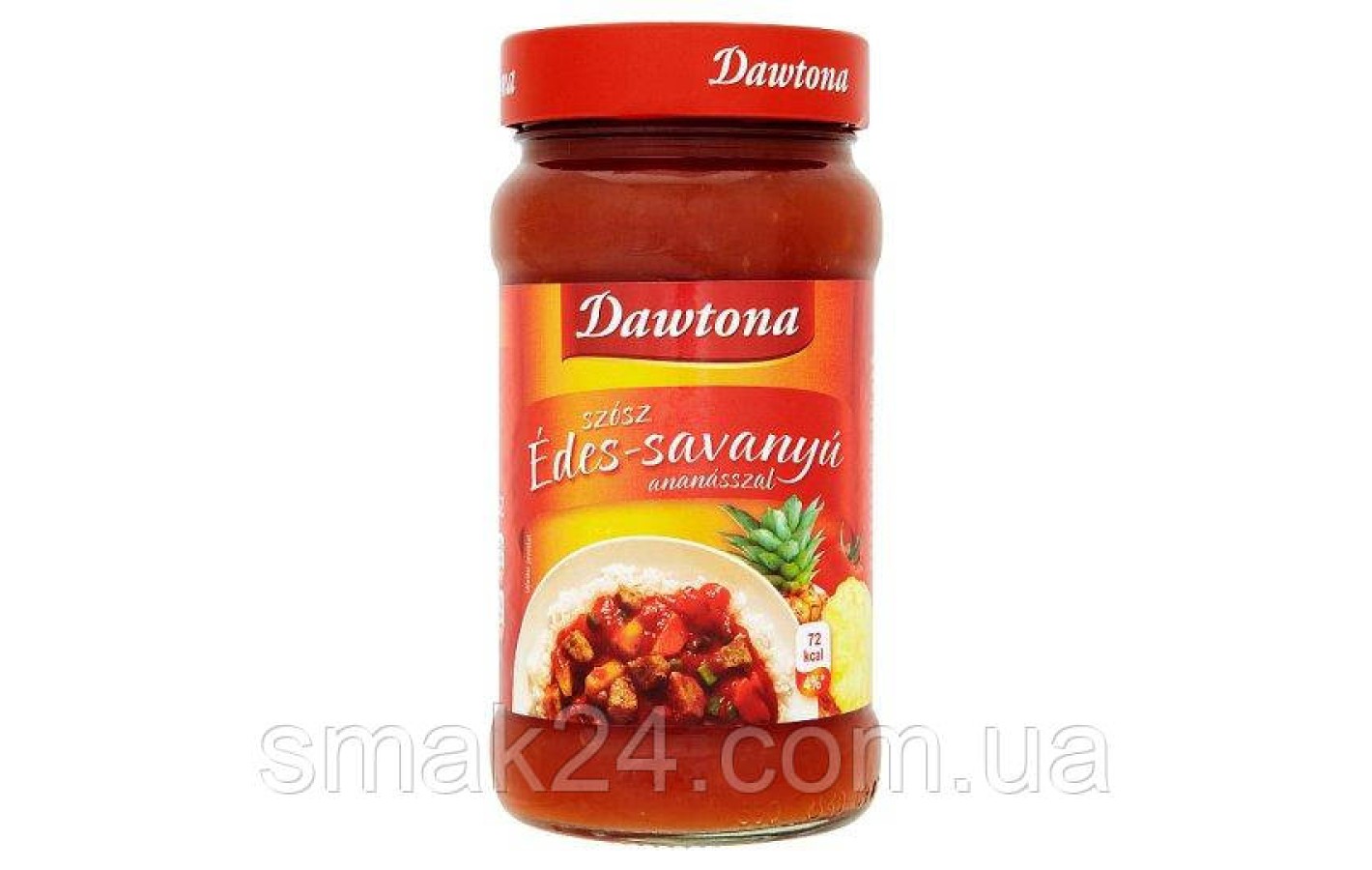 Соус кисло-сладкий с ананасом Dawtona édes-savanyú szósz  360г  Польша