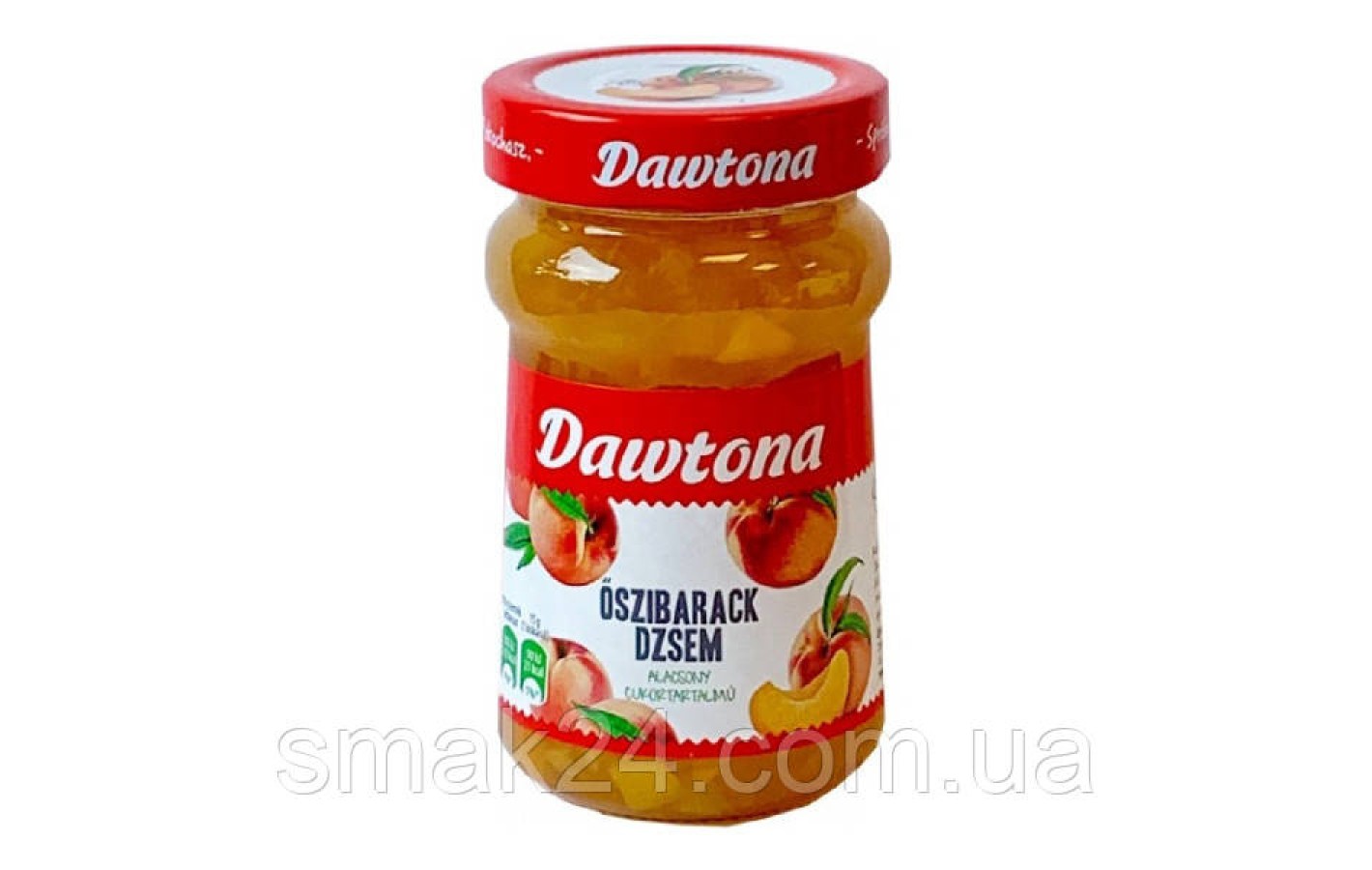 Джем Персиковый с низким содержанием сахара Dawtona Dzem Brzoskwiniowy Польша 280г
