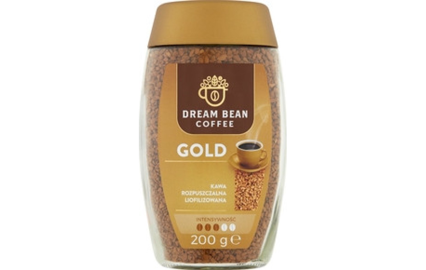 Кава розчинна Dream Bean Coffee Gold 200 г Польща