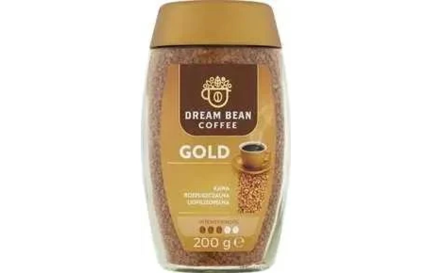 Кава розчинна Dream Bean Coffee Gold 200 г Польща