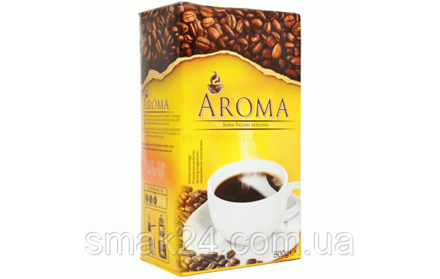 Кава мелена AROMA Німеччина 500 г (ОПТ від 2 шт.)
