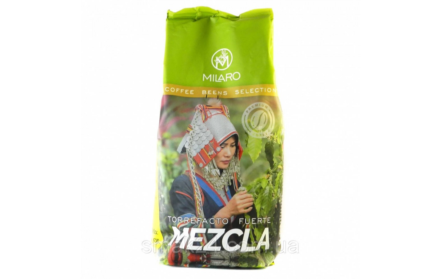 Кава зернова Milaro Mezcla Torrefacto Fuerte 1кг Іспанія (ОПТ від 5шт)