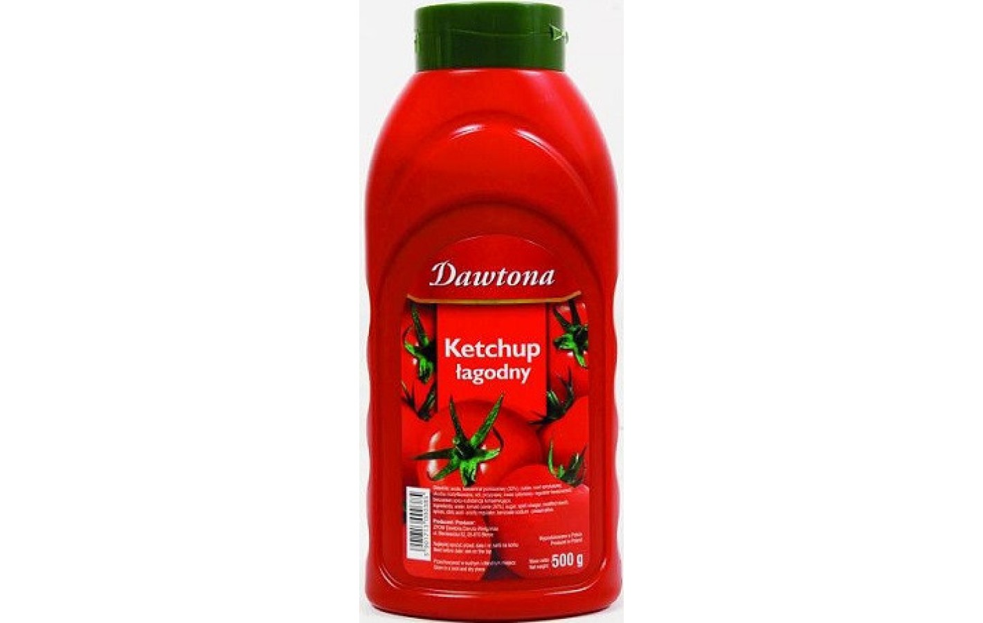 Кетчуп lagodny Dawtona 500г Польша