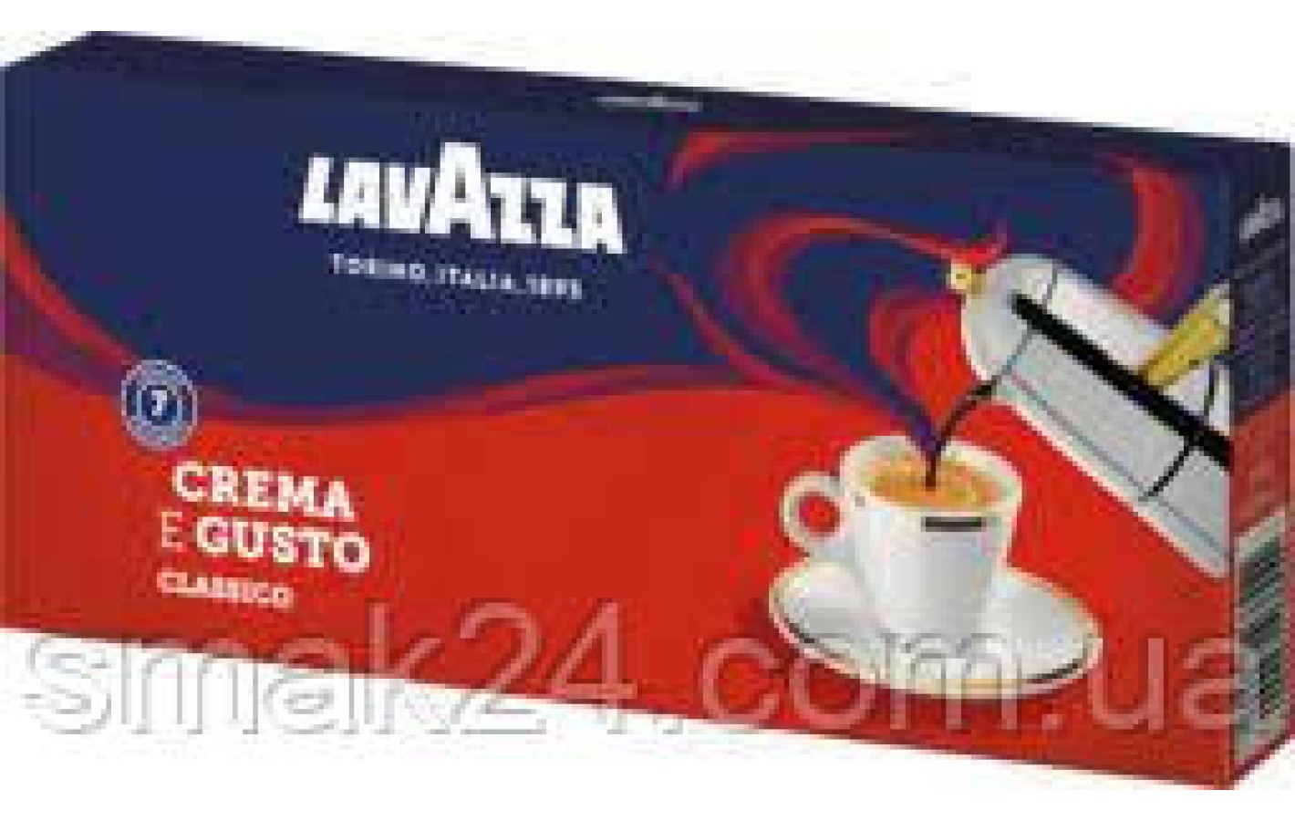 Кофе молотый Lavazza Crema e Gusto classico 250 г (эконом. серая) Италия
