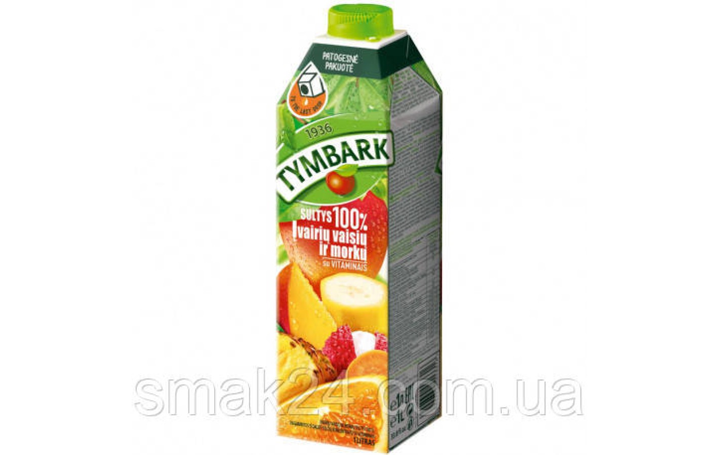 Сок  Мультифрукт 100% с витаминами Tymbark Multifruit  1 л Польша