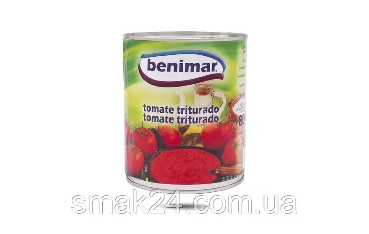 Помідори подрібнені без глютену BENIMAR TOMATE TRITURADO 4000 г Італія
