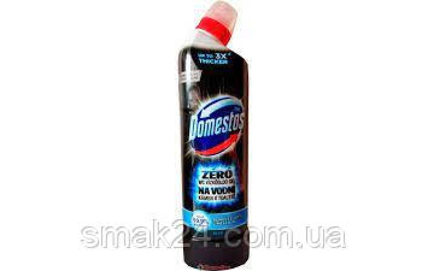 Гель для чистки туалета Domestos Zero Blue удаляет 99,9% бактерий, 750мл Нидерланды