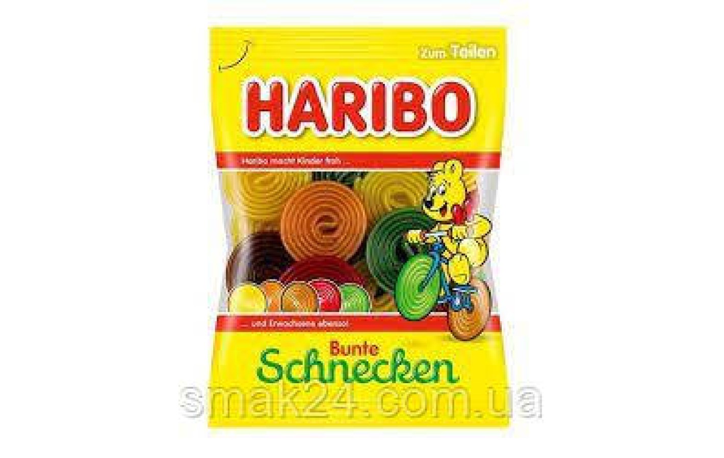 Желейні цукерки равлика Haribo Bunte Schnecken Німеччина  160г