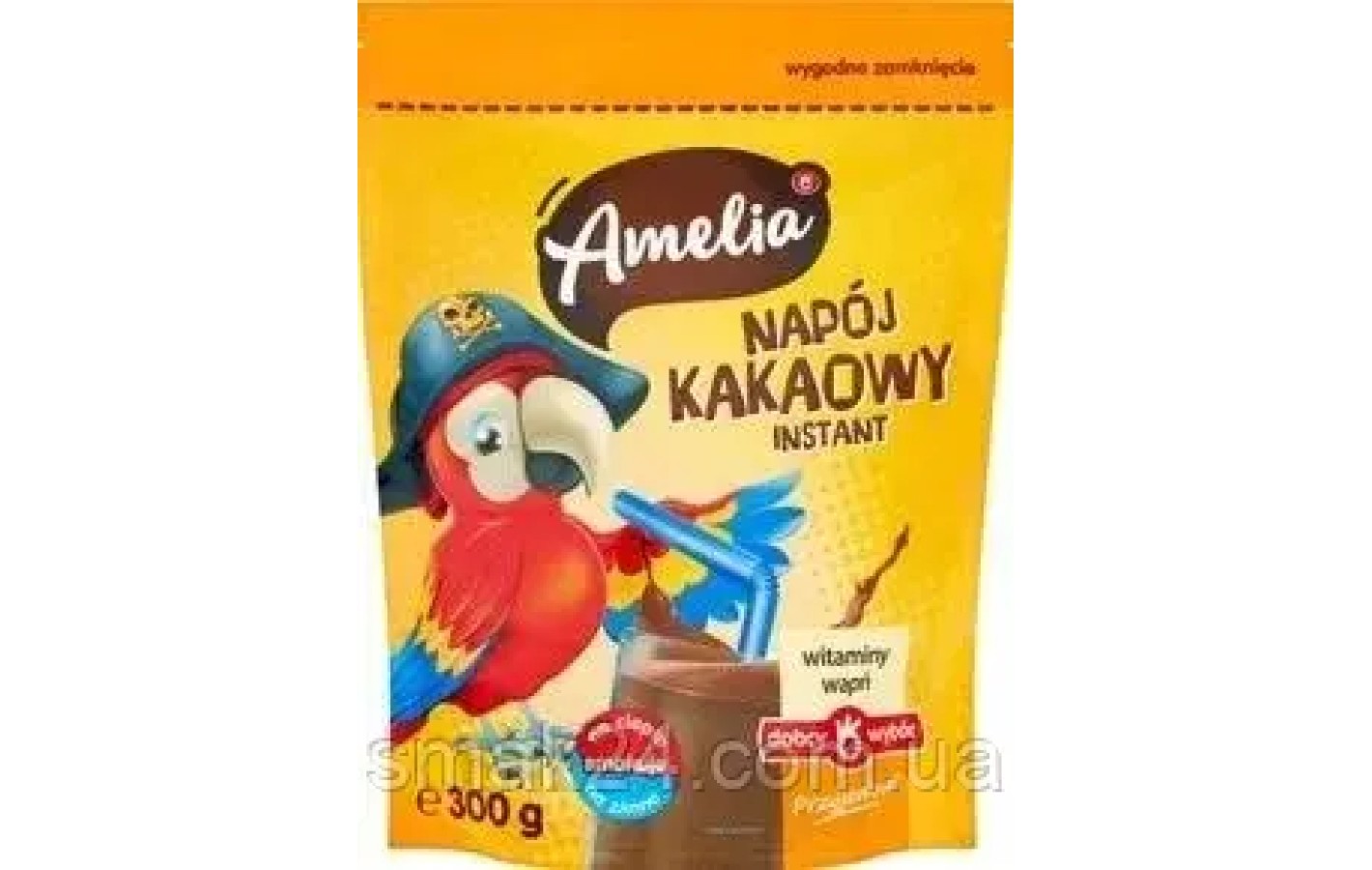 Дитяче какао з вітамінами Amelia napoj kakaowy Польща 300г
