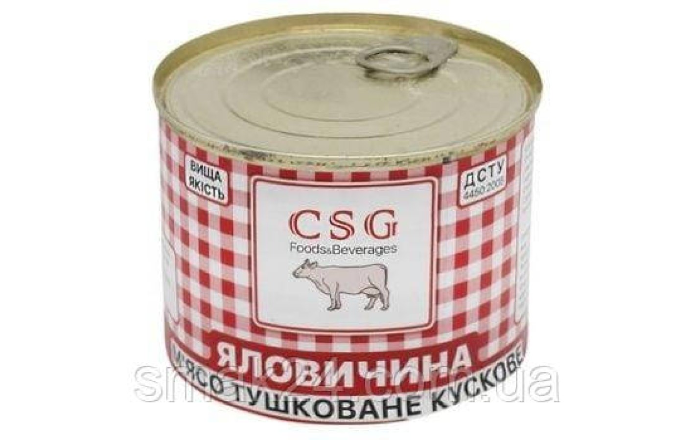 Тушенная говядина кусочками