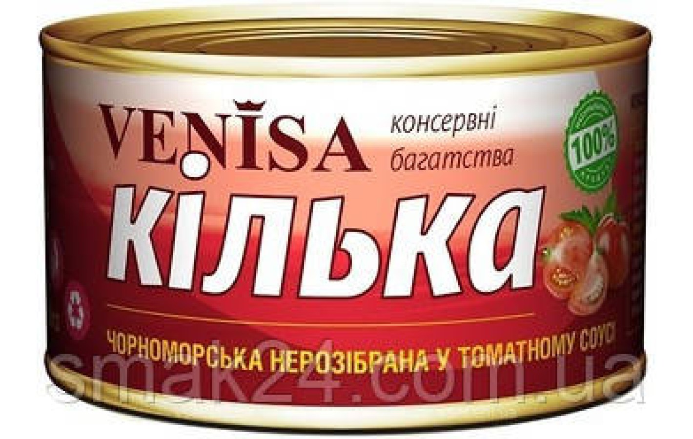 Килька чорноморська в томатному соусі 