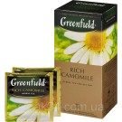 Чай травяной с ромашкой и корицей Greenfield «Rich Camomile» (25 пакетиков х 1.5г) 37.5г
