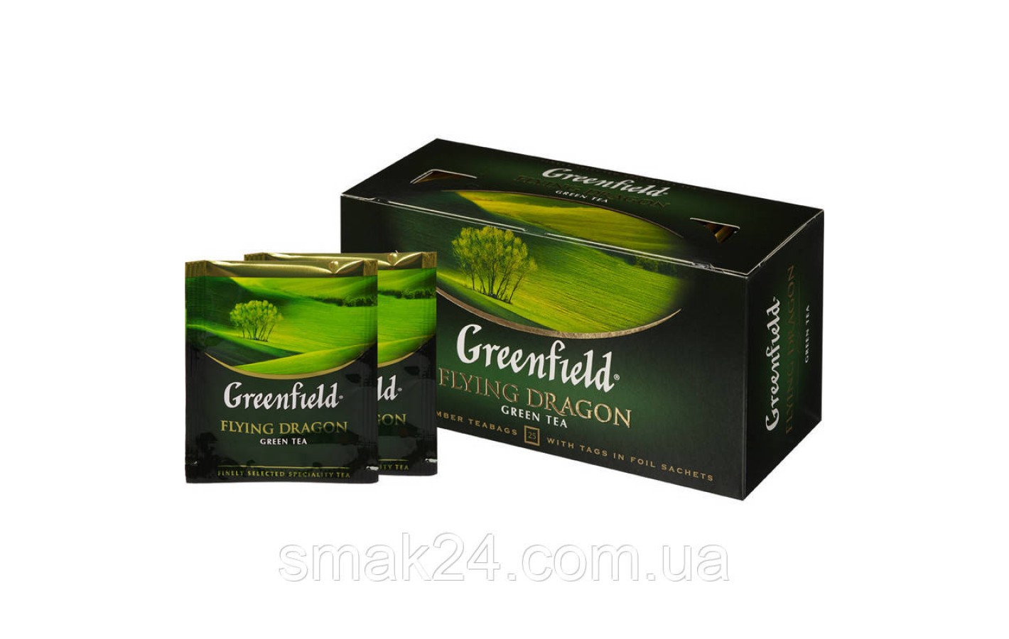 Чай зеленый Greenfield «Highland Dragon» (28 пакетиков х 2г) 56г