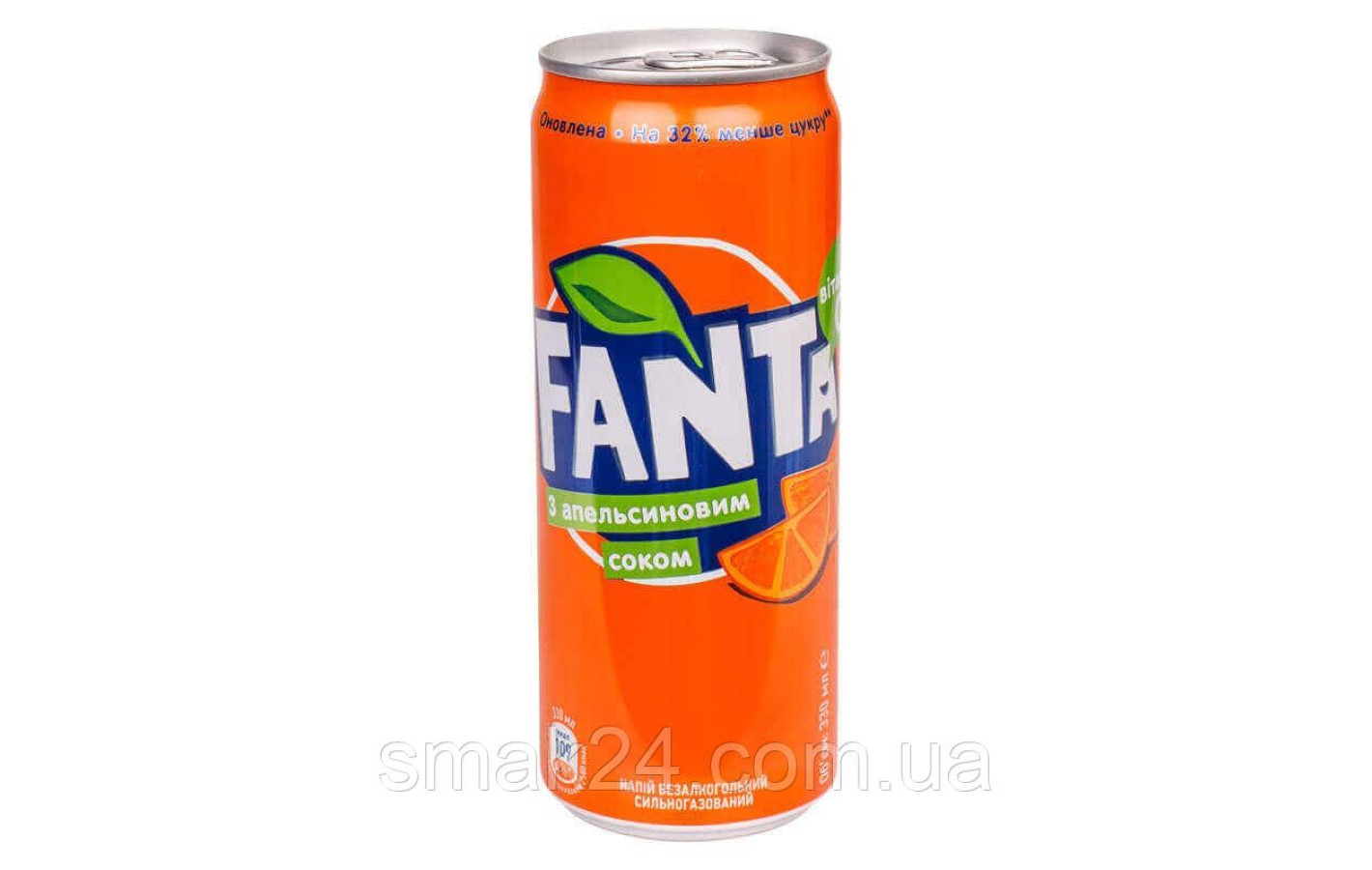 Напиток Fanta апельсин 0.33л ж/б