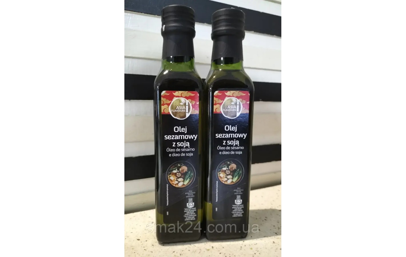 Смесь рафинированного масла из жареного кунжута и обжаренных соевых бобов Asia Flavours 250 мл Польша