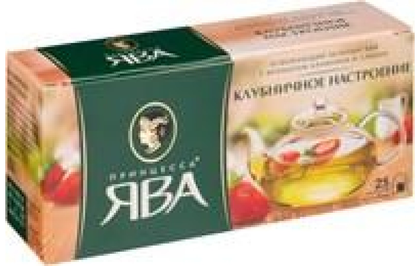 Чай зеленый Клубничное настроение Принцесса Ява 25 пакет.( 25штх1,5г) 37.5г