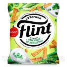 Сухарики пшенично-ржані зі змішаною та зеленню Flint 110г