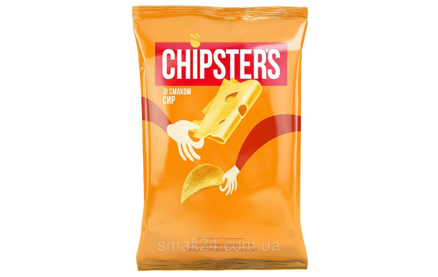 Чипсы картофельные со вкусом сыра Chipster's 70г