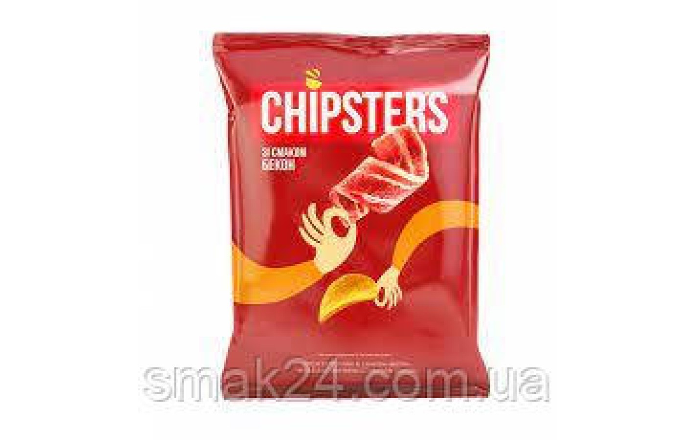 Чипси картопляні зі смаком Бекона Chipster's 70 г